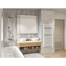 Zehnder Aura 1300x500 elektrisch 750W RAL9016 snoer 500