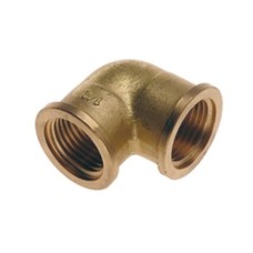 Trinnity Draadfitting knie 90gr. 1"x1" 2 x binnendraad messing 2071025 Trinnity Draadfitting knie 90gr. 1"x1" 2 x binnendraad messing 2071025