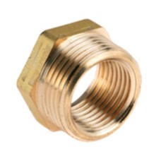 Trinnity Draadfitting verloopring 1"x1/2" buitendraad x binnendraad messing 0538011 Trinnity Draadfitting verloopring 1"x1/2" buitendraad x binnendraad messing 0538011