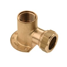 Bonfix Knelfitting messing muurplaat 22mmx1/2"bi 82469 Bonfix Knelfitting messing muurplaat 22mmx1/2"bi 82469