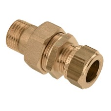 Bonfix Knelfitting messing radiatorkoppeling recht 1/2"bux15mm 82800 Bonfix Knelfitting messing radiatorkoppeling recht 1/2"bux15mm 82800