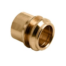 Bonfix Knelfitting messing verloopset 12x10mm 82711 Bonfix Knelfitting messing verloopset 12x10mm 82711