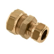 Bonfix Knelfitting messing sok 10x8mm 82910 Bonfix Knelfitting messing sok 10x8mm 82910