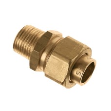 Bonfix Soldeerfitting koppeling messing 3-delig bu.dr.x1 1/4"x35mm 00242 Bonfix Soldeerfitting koppeling messing 3-delig bu.dr.x1 1/4"x35mm 00242