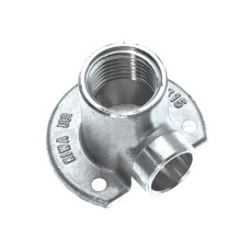 Bonfix Soldeerfitting muurplaat vernikkeld laag 12mmx3/8" 90540AN Bonfix Soldeerfitting muurplaat vernikkeld laag 12mmx3/8" 90540AN