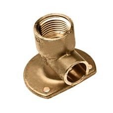 Bonfix Soldeerfitting muurplaat messing laag m. verhoogde aansluiting 15mmx1/2" 90561 Bonfix Soldeerfitting muurplaat messing laag m. verhoogde aansluiting 15mmx1/2" 90561
