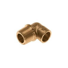 Bonfix Soldeerfitting knie messing bu.dr. x 1/2"bux15mm conisch - 81631 Bonfix Soldeerfitting knie messing bu.dr. x 1/2"bux15mm conisch - 81631