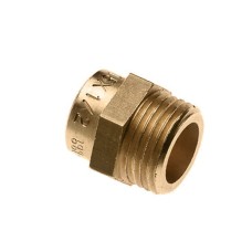 Bonfix Soldeerfitting puntstuk messing bu.dr. x 1 1/2"bux42mm 82350 Bonfix Soldeerfitting puntstuk messing bu.dr. x 1 1/2"bux42mm 82350