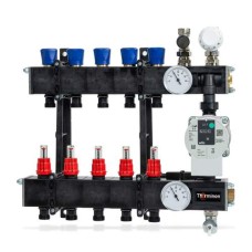 Therminon LTV verdeler 3-groeps composiet incl. pomp Therminon LTV verdeler 3-groeps composiet incl. pomp