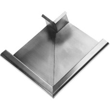 Rheinzink buitenhoekstuk bakgoot 90gr. B30 300x300x0.80mm