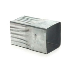 Rheinzink verbindingsmof vierkant 100x100mm