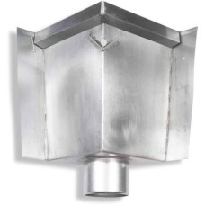 Rheinzink vergaarbak Vierkant hoekmodel 80mm