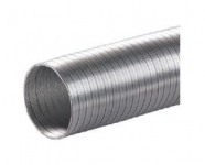 Aluminium luchtslang 100 mm lengte = 1.5 meter