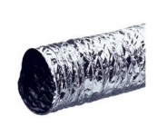 PVC/aluminium luchtslang 150 mm lengte = 3 meter